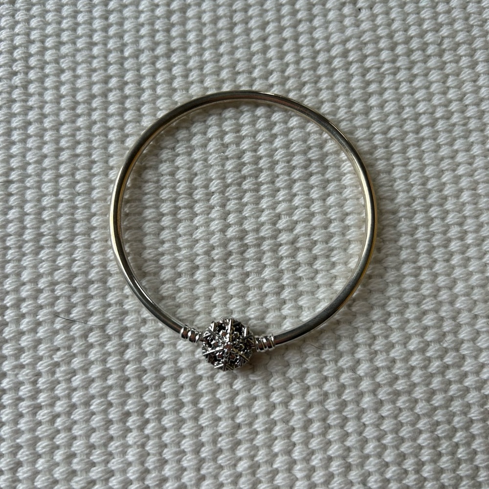 Pandora snowflake Silver Bracelet
